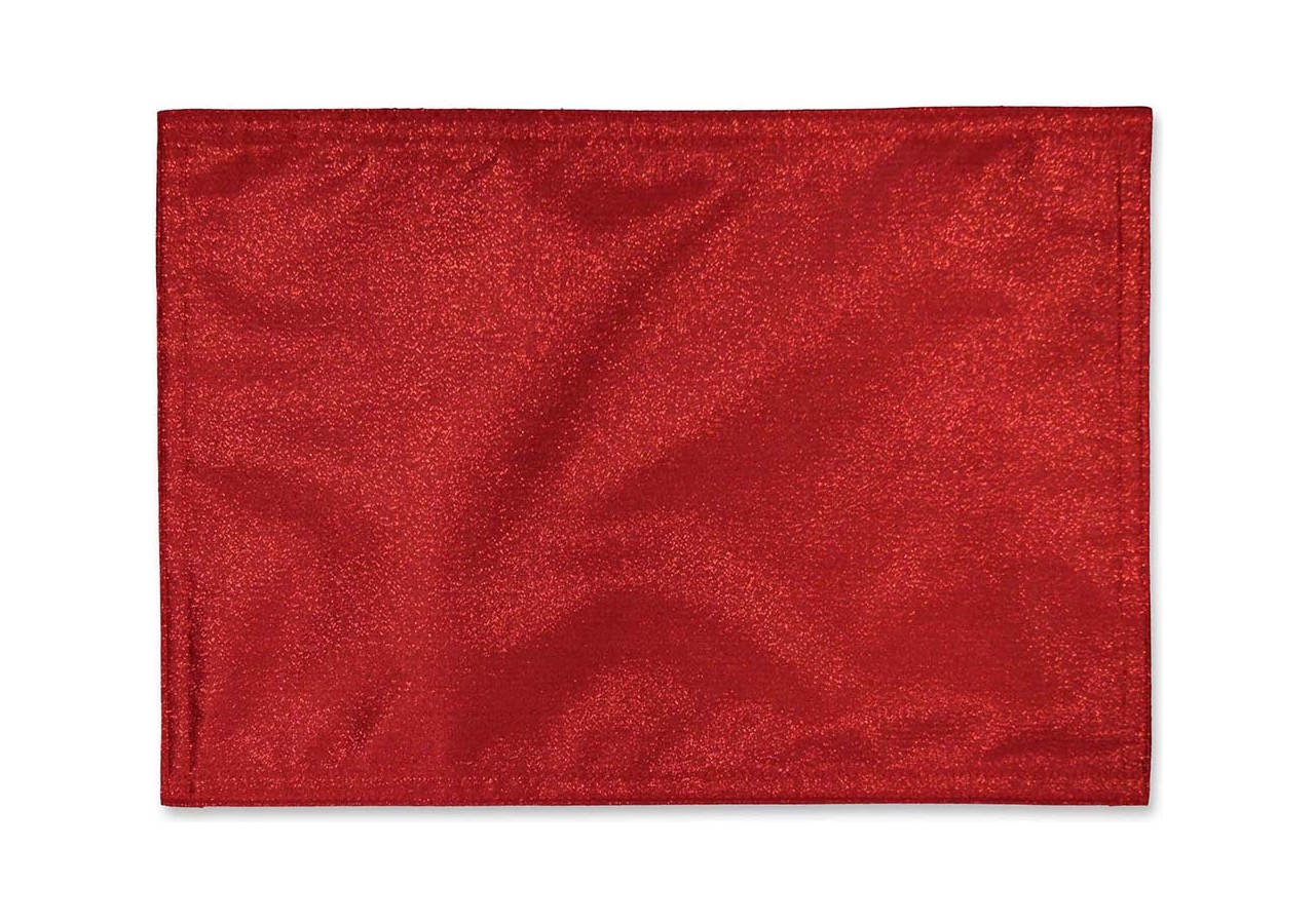 Tovaglietta glitter rosso