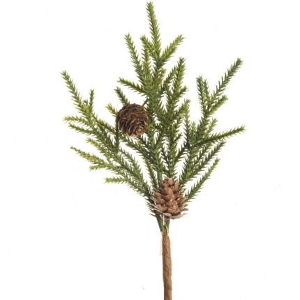 Ramo di pino e pigne 24cm
