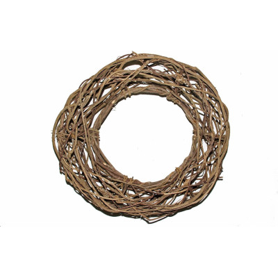 Ghirlanda intrecciata in legno 2