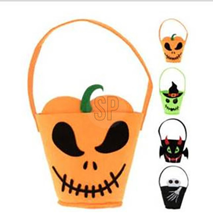 Cesto in Feltro Personaggi Halloween