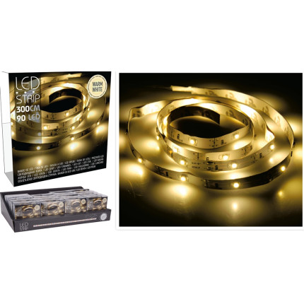 Stringa di 90 led a batteria