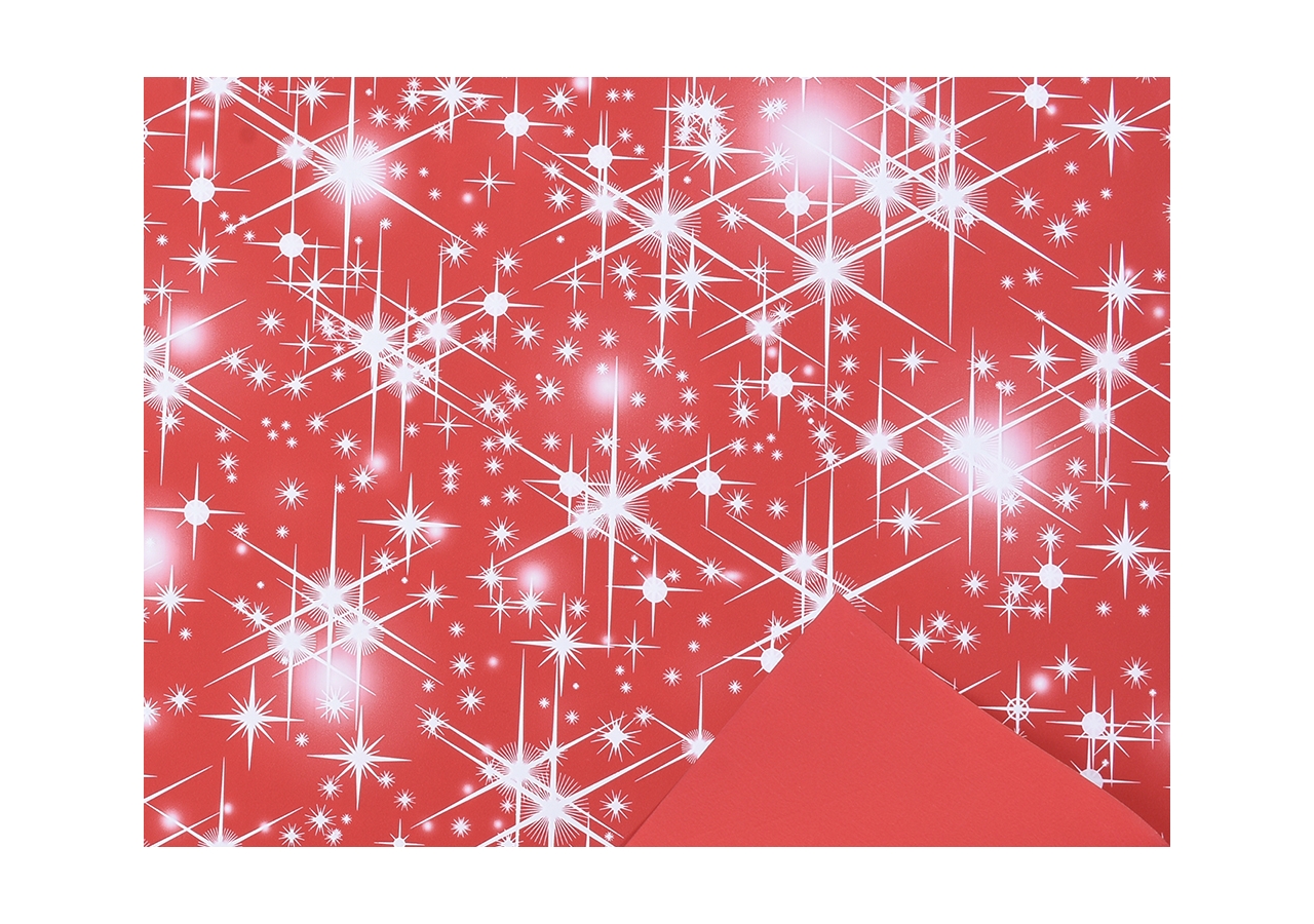 Carta in polipropilene starlight rosso