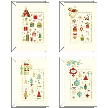 Biglietto miniature di Natale