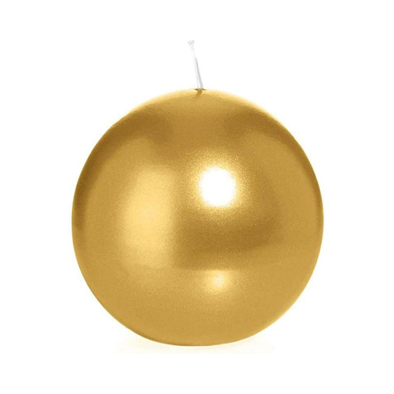 Candela sferica oro