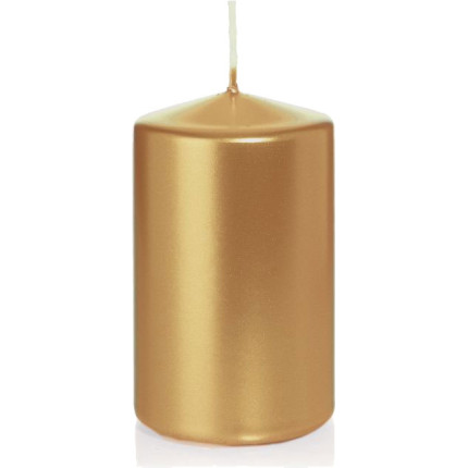 Candela decorativa oro