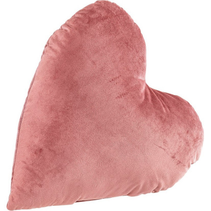 Cuscino cuore rosa 15 cm