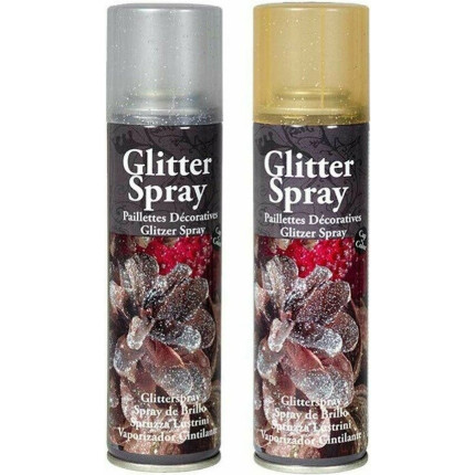 Glitter spray