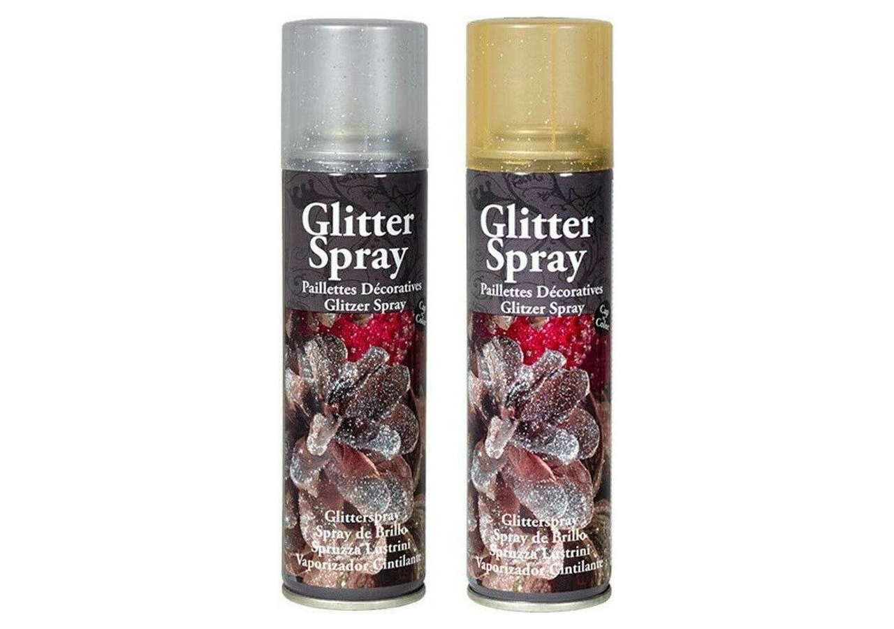 Glitter spray