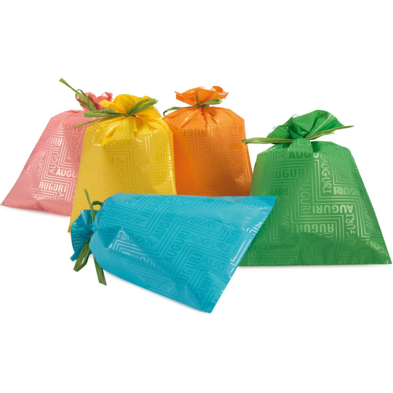 Buste da regalo in polipropilene Auguri