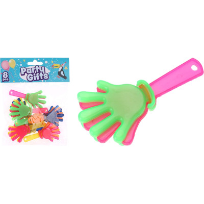 Mini battimani gioco (8 pezzi)