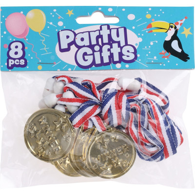 Medaglie gioco (8 pezzi)