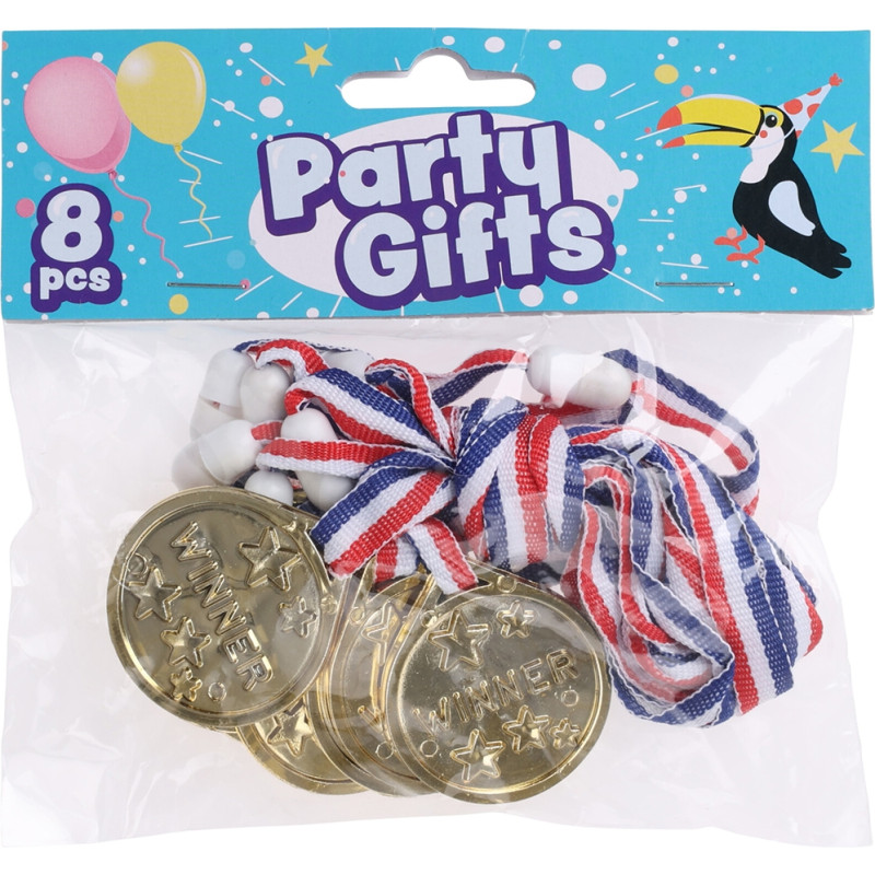 Medaglie gioco (8 pezzi)