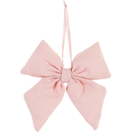 Fiocco in cotone rosa