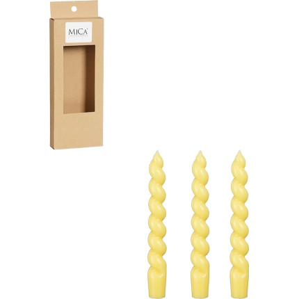 Candele twist gallo (3pz)