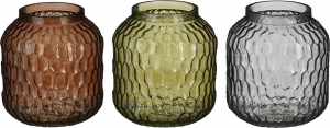 Vasetto in vetro colorato