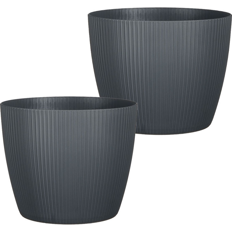 Vaso portapiante Copa grigio