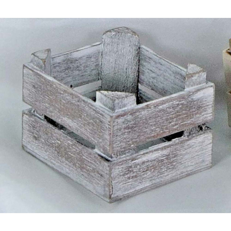 Cassetta in legno naturale