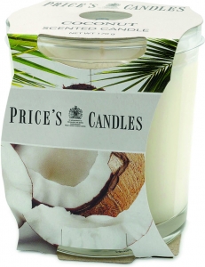 Candela Profumata in Vetro Diverse Colorazioni | Vendita Ingrosso