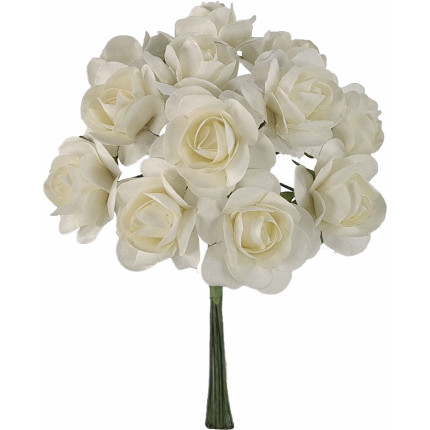 Rose in carta, confezione da 48 pezzi Rose in carta, confezione da 48 pezzi