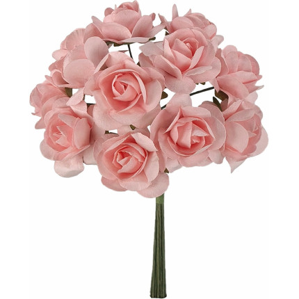 Rose in carta, confezione da 48 pezzi Rose in carta, confezione da 48 pezzi