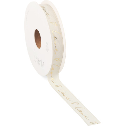 Nastro in tessuto love