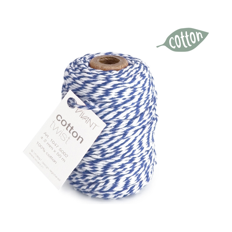 Cordino cotton twist bicolor