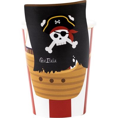 Bicchieri cover pirates