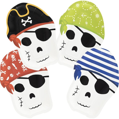 Piatti sagomati pirates