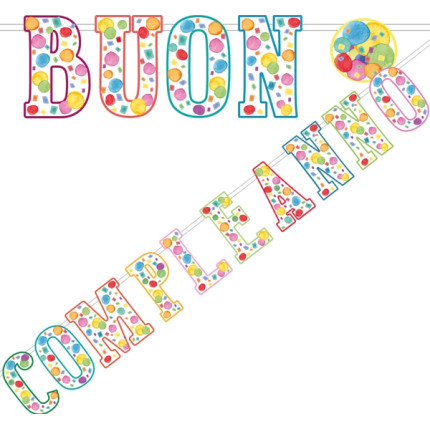 festone Buon Compleanno