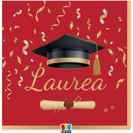 Tovaglioli laurea Glamour