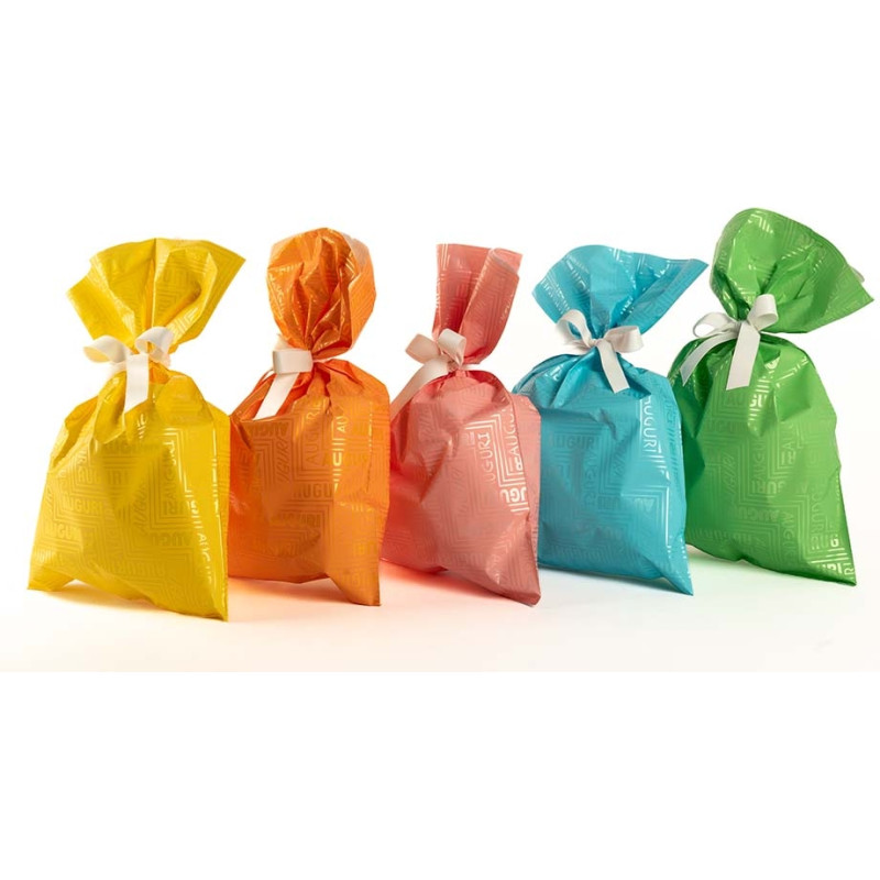 Buste da regalo in polipropilene Auguri