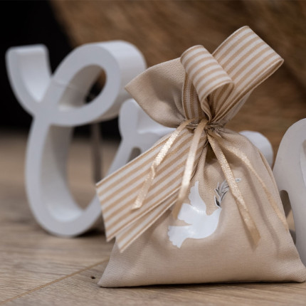 Sacchettino portaconfetti Cresima