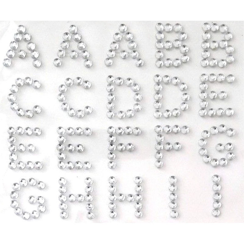 Stickers adesivi lettere