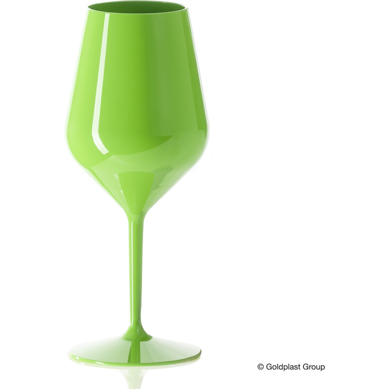 Calice verde in tritan riutilizzabile 470cc