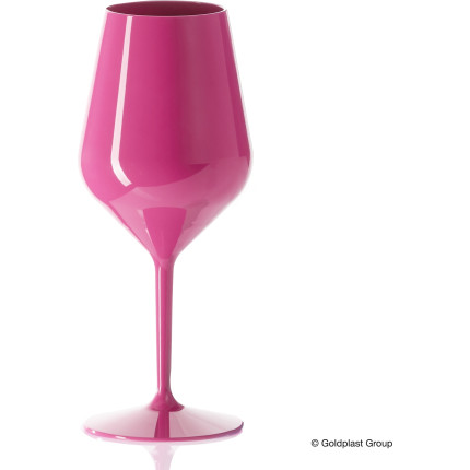 Calice rosa in tritan riutilizzabile 470cc