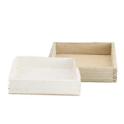 Vassoio quadrato in legno