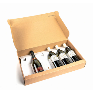 Scatola cantinetta per sei bottiglie Scatola cantinetta per sei bottiglie