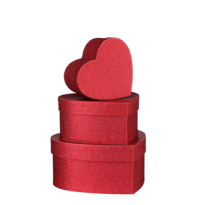 Scatola a cuore rossa
