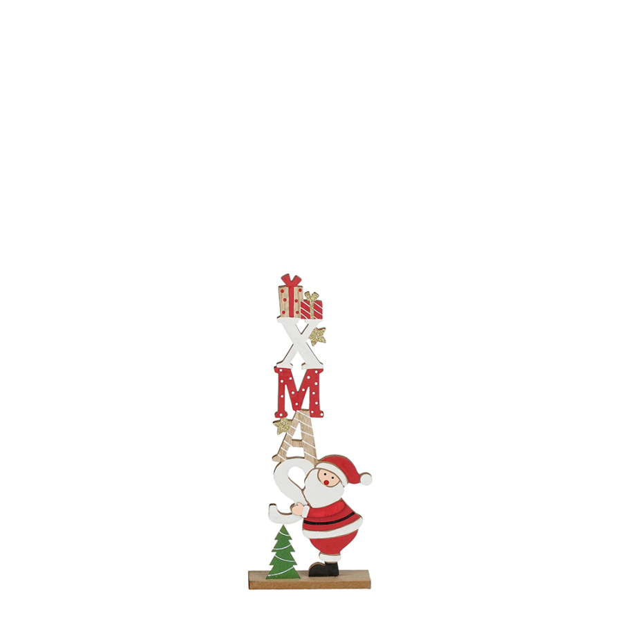 Palline di Natale con scritta in lingua inglese Merry Christmas