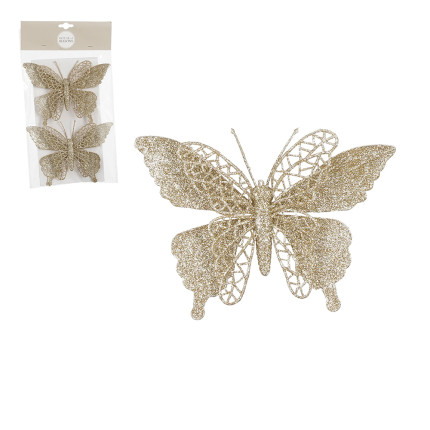Piccole farfalle in miniatura Accessori da giardino fatato Mini figurine in resina Micro paesaggio Casa delle bambole Artigianato fai da te Decor Piastrella per unghie 3D  15