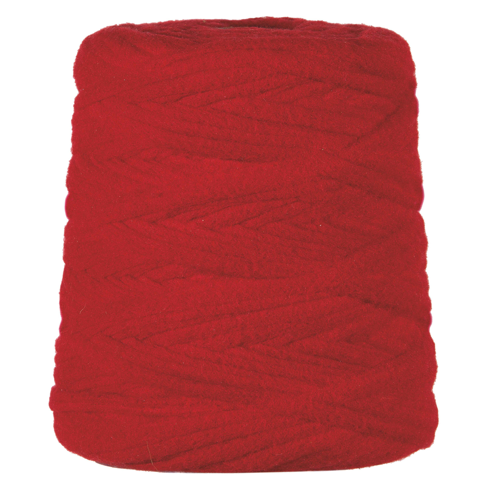 Fettuccia in panno . Disponibili in più colori.