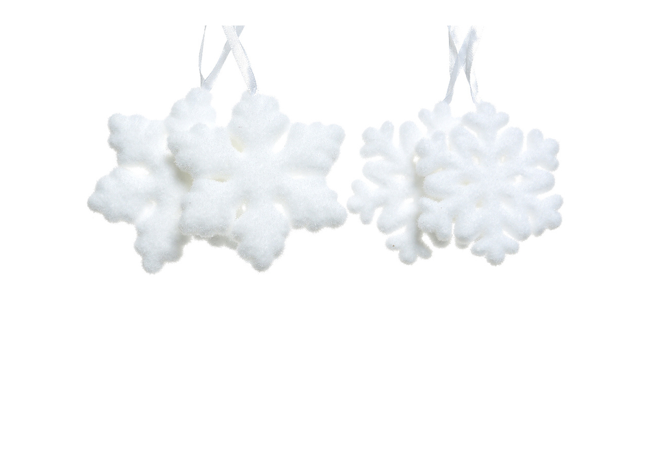 Fiocco di neve pendente (2 pezzi)