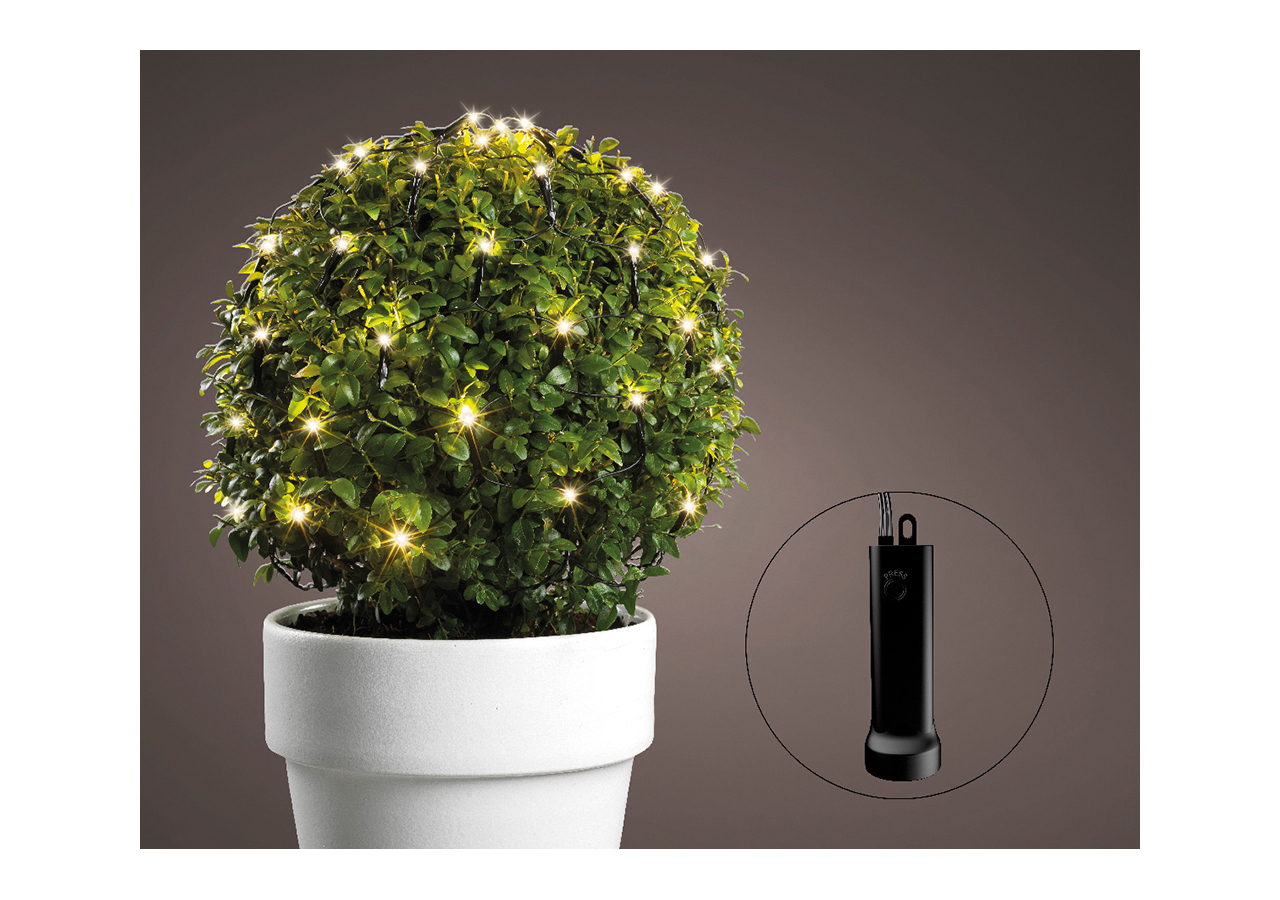 Luci Natalizie Esterne A Batteria