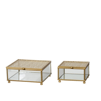 Scatoline in vetro porta gioie 2