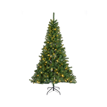 Albero di natale monarch con 400 luci 240cm