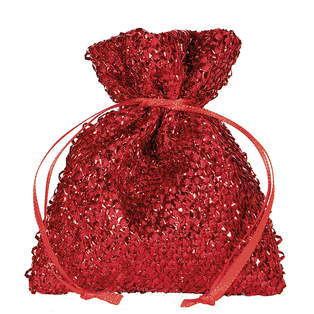 Sacchettini colorati con paillettes