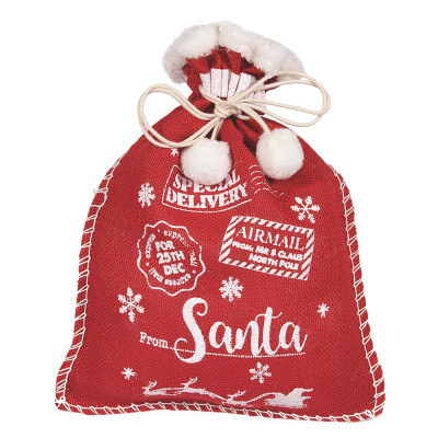 Sacco per regali babbo natale 50cm
