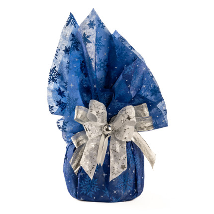 Bobina polyweb con fiocco di neve blu