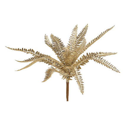 Mazzo felce oro glitter