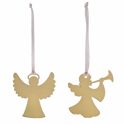 Angioletti decorativi pendenti (10 pezzi)